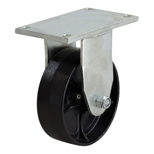 150mm SG Iron Wheel 500/400kg Capacity Waste Bin Castor (R6011)