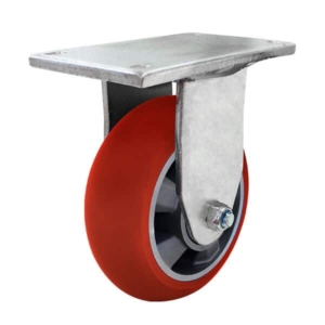150mm Donut Profile Poly on Aluminium Wheel Castor 200kg Capacity (R6017)