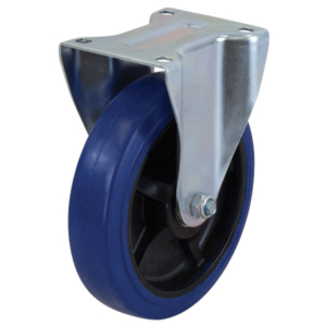 200mm Rebound Rubber Wheel 250kg Capacity Castor (R8043)