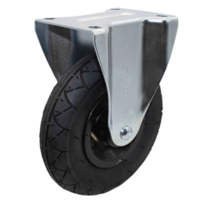 200mm Pneumatic Wheel 25kg Capacity Rigid Castor (R8057)