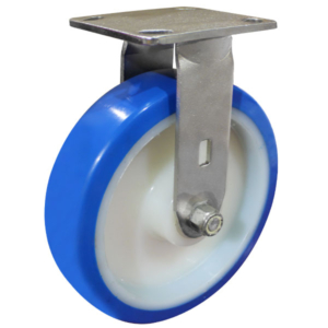 200mm Reb Poly Wheel 300kg Capacity Castor (R8383)