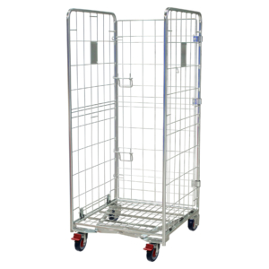 3 Sided Roll Cage with 1 Full Door – A-Base (RCR300)