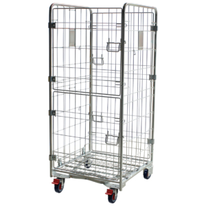 4 Sided Roll Cage with 2 Half Doors + 1 Full Door - A Base (RCR400)