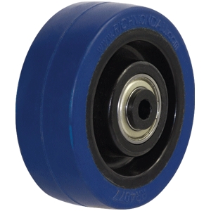 100mm Rebound Rubber Wheel | 3/8" Axle Diameter (RR4077-37-SS)