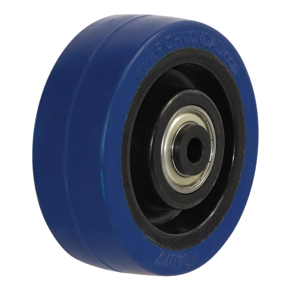 100mm Rebound Rubber Wheel | 3/8" Axle Diameter (RR4077-37)