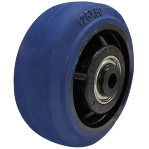 125mm Rebound Rubber Wheel | 1/2" Axle Diameter (RR5078-50)