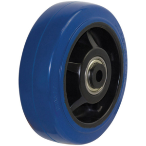 150mm Rebound Rubber Wheel | 1/2" Axle Diameter (RR6677-50)