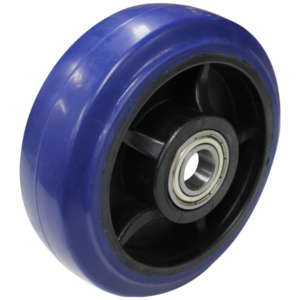 150mm Rebound Rubber Wheel | 20mm Axle Diameter (RR6677-M20)