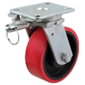 250mm Poly Wheel 1500Kg Capacity Castor (S1034D)