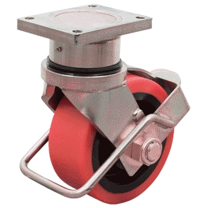 250mm Poly Ci Wheel 5000kg Capacity Castor (S1093B)