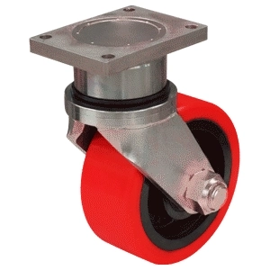 300mm Poly Ci Wheel 2500kg Capacity Castor (S1222)