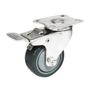 50mm S/S Swivel Poly Nylon Wheel Castor (S260B)