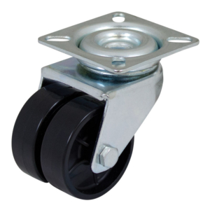 50mm Swivel Twin Wheel Utility Castor (S2716)
