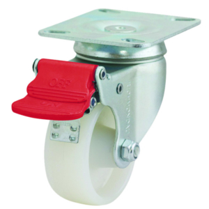75mm Nylon Swivel Zinc Durolite Castor (S3102B)