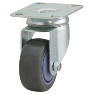 75mm Poly Nylon Swivel Zinc Durolite Castor (S3106)