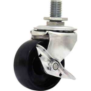75mm Nylon Wheel 80/60kg Capacity Refrigeration Castor (S3298B)