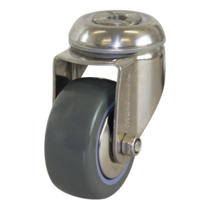 75mm Poly Nylon Wheel 80kg Capacity Castor (S3384)