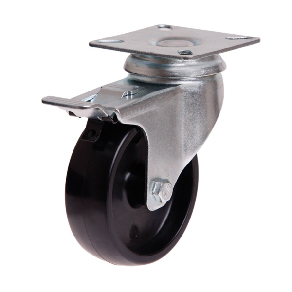 75mm Nylon Wheel 50kg Capacity Castor (S3708B)