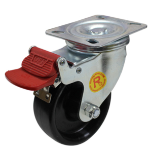 100mm Nylon Wheel 200kg Capacity Castor (S4032B)
