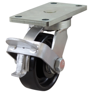 100mm Nylon Wheel 300Kg Capacity Castor (S406B)