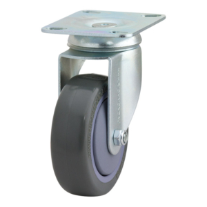 100mm Poly Nylon Swivel Zinc Durolite Castor (S4106)
