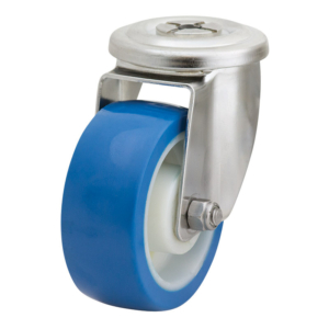100mm Reb Poly Wheel 150kg Capacity Castor (S4148)