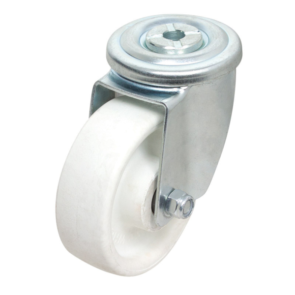 100mm Glass Filled Nylon Bolt Hole 300 Series Castor (S4228)