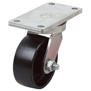 100mm Cast Iron Wheel 300Kg Capacity Castor (S422CI)