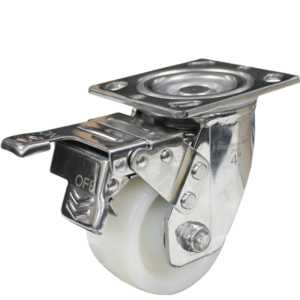 100mm Nylon Wheel 250kg Capacity Castor (S4376SLB)