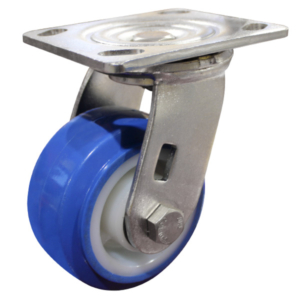 100mm Reb Poly Wheel 250kg Capacity Castor (S4382)