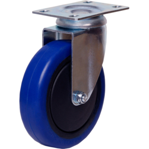 100mm Reb Rubber Swivel Light Industrial Castor (S4404)