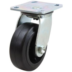 100mm Rubber Wheel 110kg Capacity Castor (S4432)