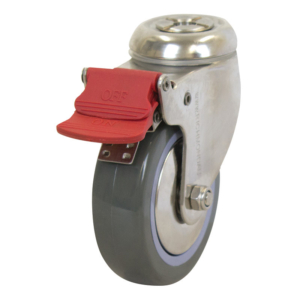 100mm Poly Nylon Wheel 100kg Capacity Castor (S4478B)