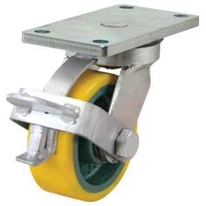 100mm Poly Ci Wheel 330Kg Capacity Castor (S447B)