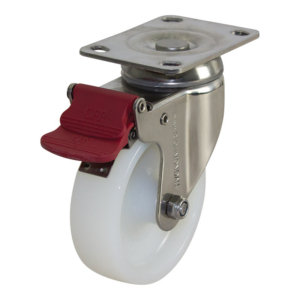100mm Nylon Wheel 100kg Capacity Castor (S4488B)