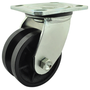 100mm Cast Iron Wheel 280kg Capacity Castor (S4496)