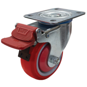 100mm Poly/Nylon Wheel 150kg Capacity Castor (S4602B)