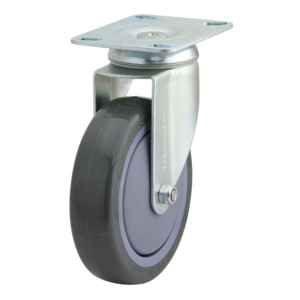 125mm Poly Nylon Swivel Zinc Durolite Castor (S5106)