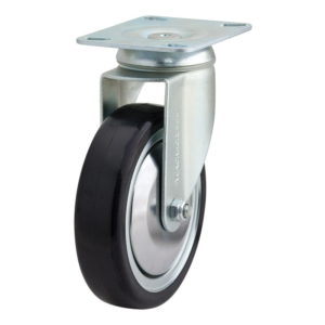 125mm Anti-Static Swivel Zinc Durolite Castor (S5120)