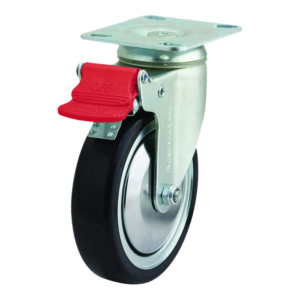 125mm Anti-Static Swivel Zinc Durolite Castor (S5120B)