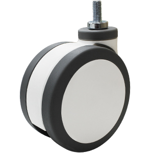 125mm Polyurethane Wheel 100kgs Capacity Medical Castor (S5313)