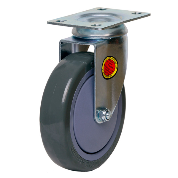 125mm Poly Nylon Swivel Light Industrial Castor (S5522)