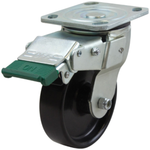125mm Nylon Wheel 330kg Capacity Castor (S5533D)