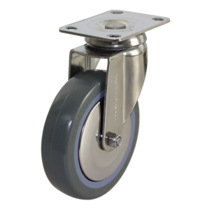 125mm Poly Nylon Wheel 100kg Capacity Castor (S5576)