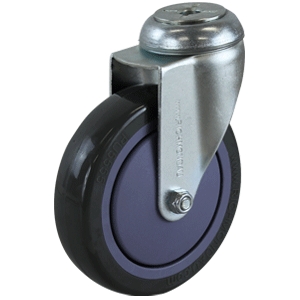 125mm Poly Nylon Swivel Single Bolt Castor (S5584)