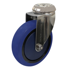 125mm Rebound Rubber Swivel Castor (S5591)