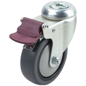125mm Anti-Static Swivel Single Bolt Castor (S5593B)