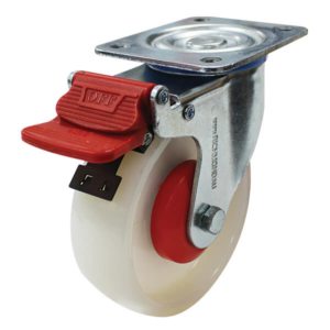 125mm Nylon Wheel 200kg Capacity Castor (S5600B)