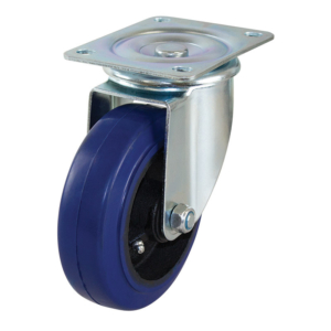 150mm Rubber Wheel 225kg Capacity Castor (S6040)