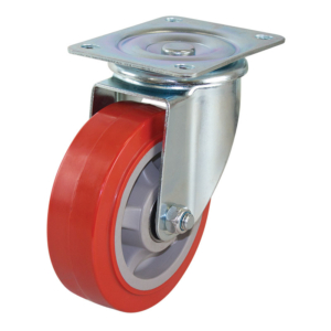 150mm Polyurethane Tyre on Nylon Centre Wheel 300kg Capacity Castor (S6044)